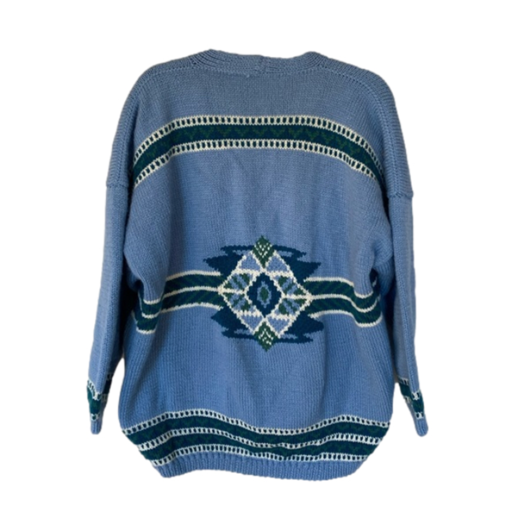 VINTAGE Home Knitted Pendleton Sweater